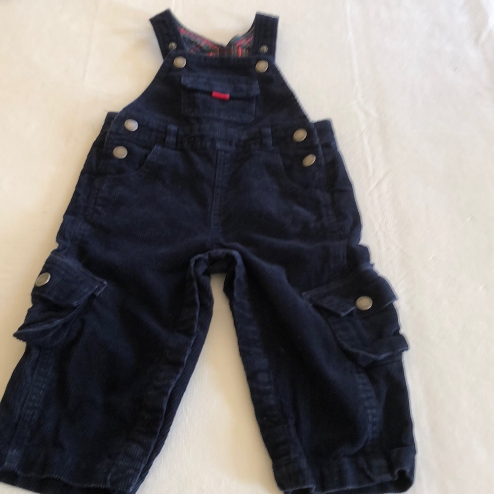 JoJo Maman Bebe blue corduroy pants and sweater